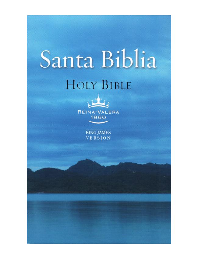 Biblia español/inglés (rústica)